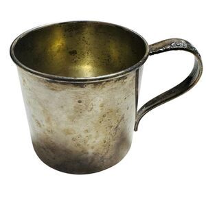 Lilac Time Rogers 1881 Silverplate child’s cup - Circa r